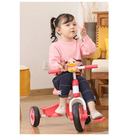 Triciclo Bicicleta Infantil Rosa