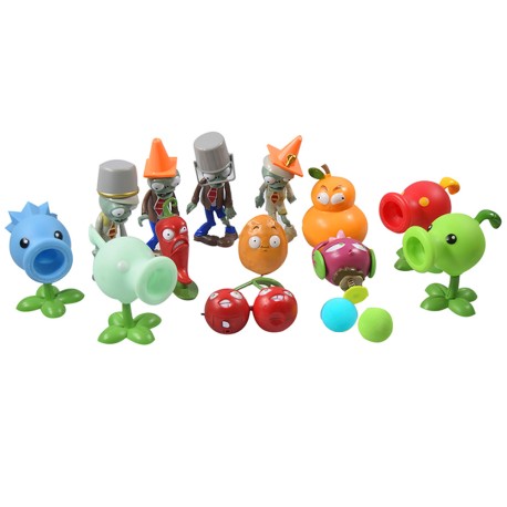 Set Juguetes Plantas Vs Zombies Personajes Varios Niños