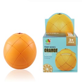 Cubo Rubik Mágico Fanxin Colección Fruta Naranja