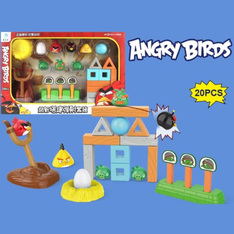 Set De Muñecos Angry Birds Juego para Niños