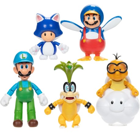 Muñeco Super Mario Bross Coleccionable Cat Toad