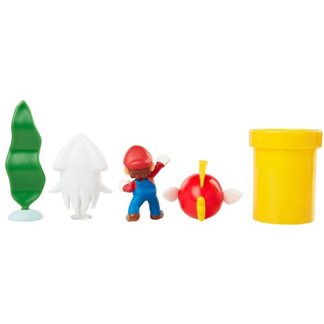 Juguetes Super Mario Set Diorama Submarino