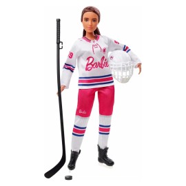 Muñeca Barbie Jugadora de Hockey