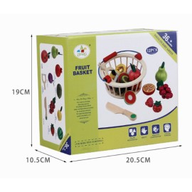 Juguete Verduras de Madera Cocina Infantil