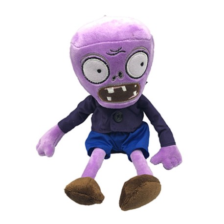 Peluche Zombie Morado Plantas Vs Zombies