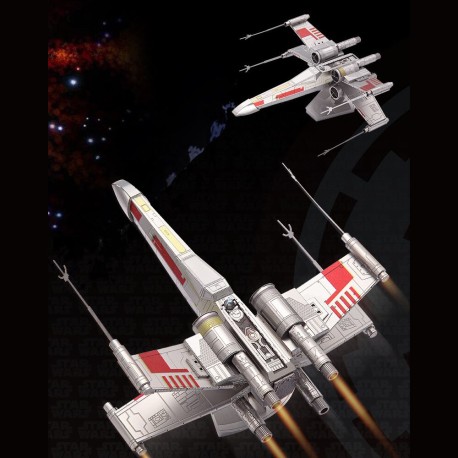 Rompecabezas Metal 3d  X-wing Starfighter