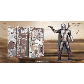 Modelo de Metal 3d Star Wars Mandalorian