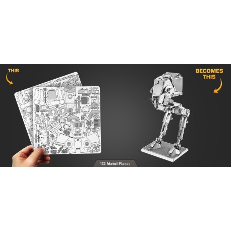 Modelo de Metal 3d AT-ST Walker Star Wars