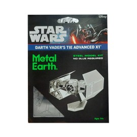 Modelo de Metal 3d Darth Vader Caza TIE Star Wars