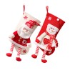 Bota Navideña Tejida "Santa"