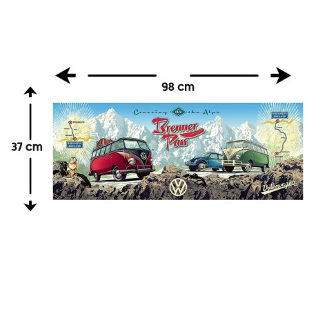 Rompecabezas Diseño Volkswagen Alpes 1000 Pzs