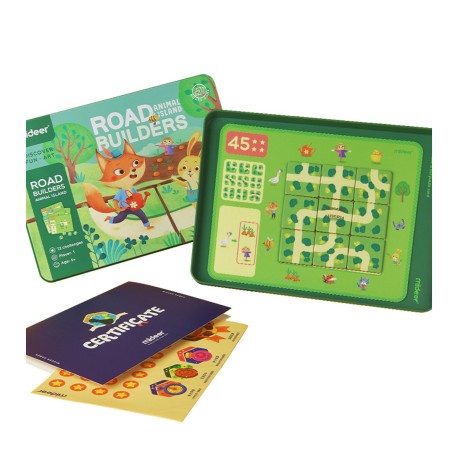 Juego de Mesa Isla Animal de los Constructores de Carreteras