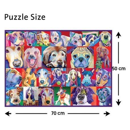 Rompecabezas Ravensburger Diseño Perritos