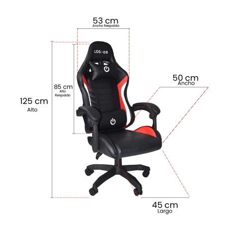 Kit de Silla Reclinable y Escritorio Gamer