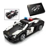 Mini Bloques Armables Carro de Policía