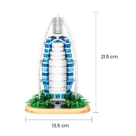 Mini Bloques Armables Burj Al Arab