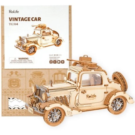 Rompecabezas 3d Coche Vintage