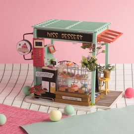 Casa Miniatura Armable Habitación de Helados