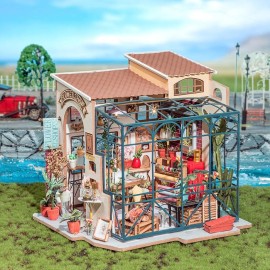 Casa Miniatura Armable Florería de Emilia