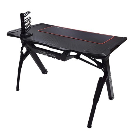 Mesa Gamer FGD-EX Negra Log-On