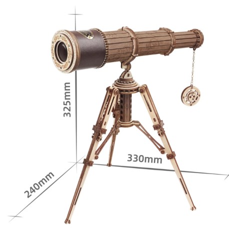 Rompecabezas 3d Telescopio Monocular