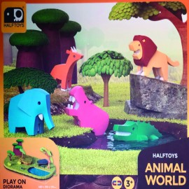 Colección Rompecabezas Magnético Mundo Animal Half Toys