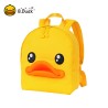 Mochila Escolar Pico De Pato 3d Amarillo