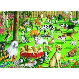 Rompecabezas Parque de Perros Ravensburger 500 Pzas