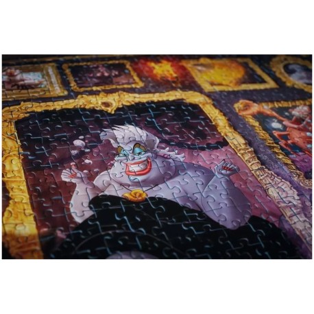 Rompecabezas Ravensburger Villanos Ursula 1000 Pzs